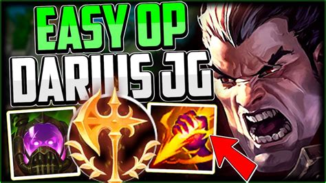 Easy Darius Jungle CARRY Build + Best Runes | How to Play Darius Jungle Season 12 League of ...