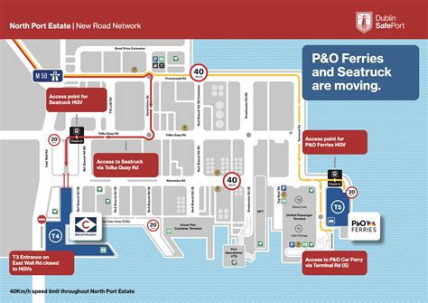 P&O Ferries and Seatruck switch terminal locations within Dublin Port - Dublin Port