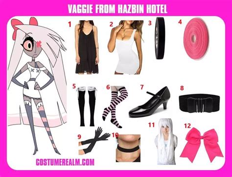 Diy Hazbin Hotel Vaggie Costume Guide | Cosplay outfits, Casual cosplay ...