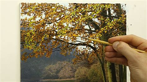 How To Paint Leaves On A Tree In Oil