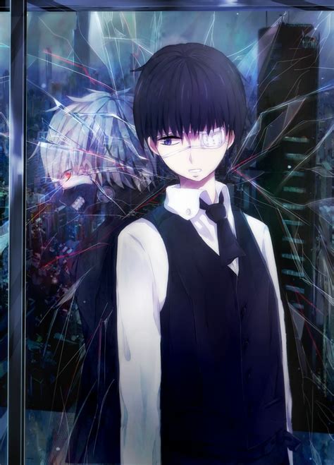 Kaneki Black Hair Phone Wallpapers - Wallpaper Cave