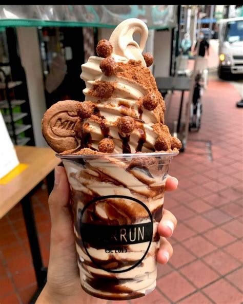 Overrun SG: Ice Cream Cafe Near Arab Street Has XXL Gelato In Flavours ...
