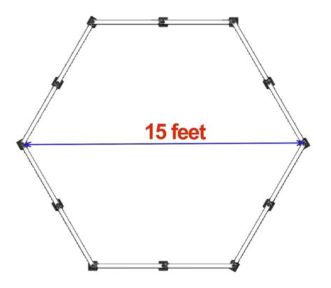 Gaga Ball Pit Dimensions Gaga Pit 15 Ft Flaghouse | AdinaPorter