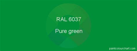 RAL 6037 : Painting RAL 6037 (Pure green) | PaintColourChart.com