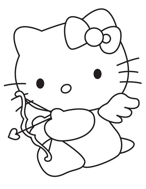 Free Free Hello Kitty Valentine Coloring Pages, Download Free Free Hello Kitty Valentine ...