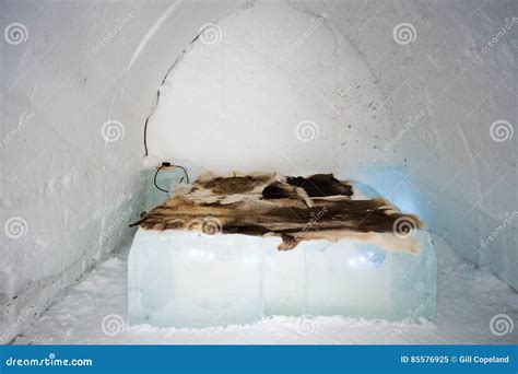 Inside An Igloo In Finnish Lapland, Like Home, Sleeping Quarters ...