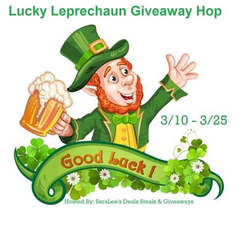 Lucky Leprechaun #Giveaway Hop Ends Mar. 25 *ENDED* - Trisha Dishes