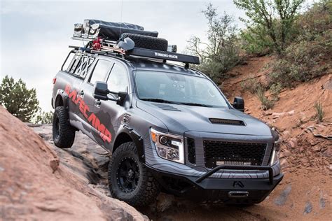 Nissan Titan XD PRO-4X Project Basecamp Is One Tough Truck | Carscoops | Nissan titan xd, Nissan ...