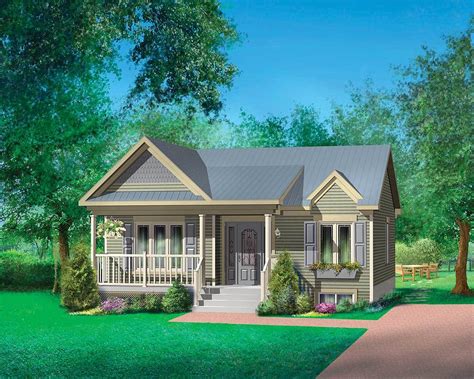 Lovely Two-Bedroom Home Plan - 80630PM | Architectural Designs - House Plans