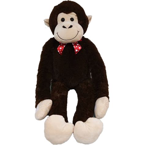 Valentine's Day Large Hanging Monkey Plush Toy - Walmart.com - Walmart.com