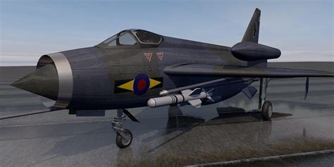 English Electric (BAC) Lightning F-6 3D Model by ChipBassChaos