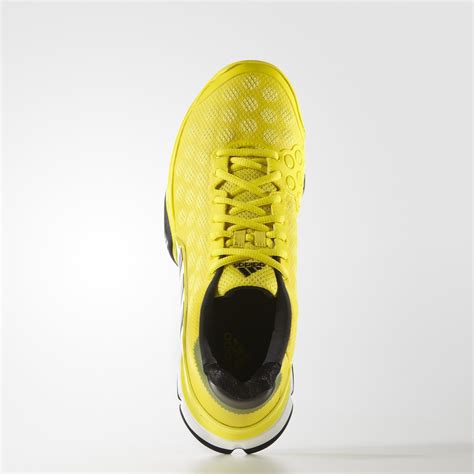 Adidas Mens Barricade 2015 Tennis Shoes - Bright Yellow - Tennisnuts.com