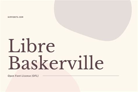 libre baskerville font pairing | HipFonts