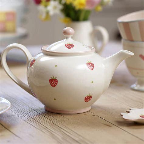 hand painted round teapots by susie watson designs | notonthehighstreet.com