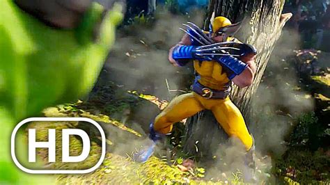 WOLVERINE Vs HULK Fight Scene 4K ULTRA HD - Marvel Superhero Cinematic ...