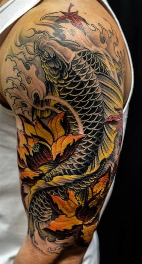 250 Beautiful Koi Fish Tattoo Designs & Their Meanings