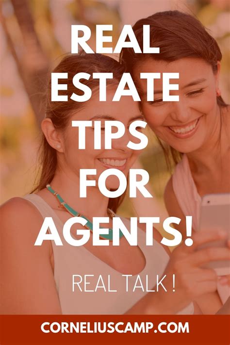 Real Estate Tips for Agents | Real estate tips, Getting into real estate, Real estate coaching