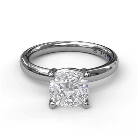 Classic Cushion Cut Solitaire