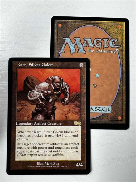 Karn, Silver Golem – Tolarian Library