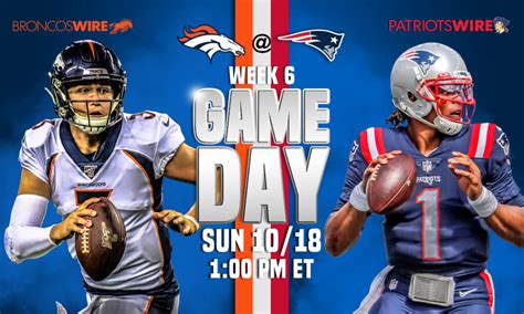 Denver Broncos vs. New England Patriots: Live game updates