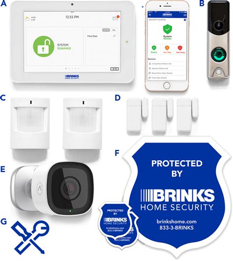 Home Security System with Outdoor Camera and Video Doorbell