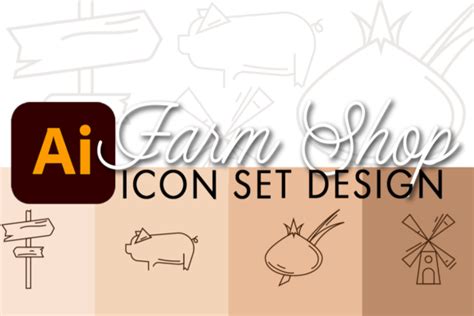 Online Icon Set Design in Adobe Illustrator Course · Creative Fabrica