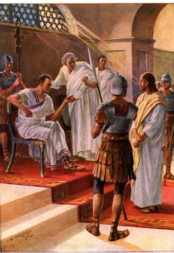 Trial before Pilate - The Paschal Mystery - Period 2