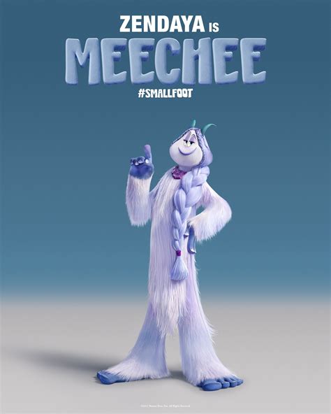 Image - Smallfoot meechee poster.jpg | Warner Bros. Entertainment Wiki | FANDOM powered by Wikia