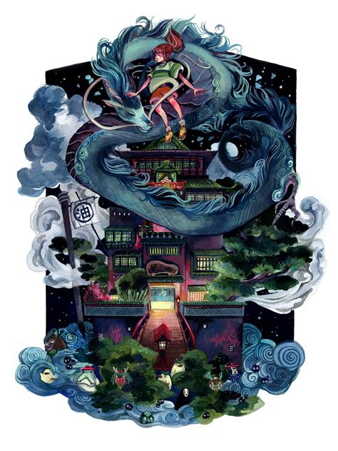 Hayao Miyazaki art show features stunning illustrations of Studio Ghibli classics | Studio ...