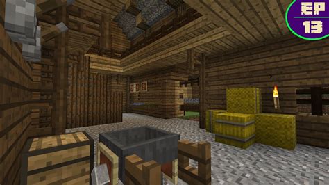 Horse Stable Interior ~ Minecraft Survival Ep :: 13 - YouTube