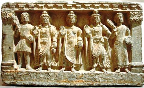 Yuezhi from the frieze of Khaltchayan Reception Hall, north Bactria ...