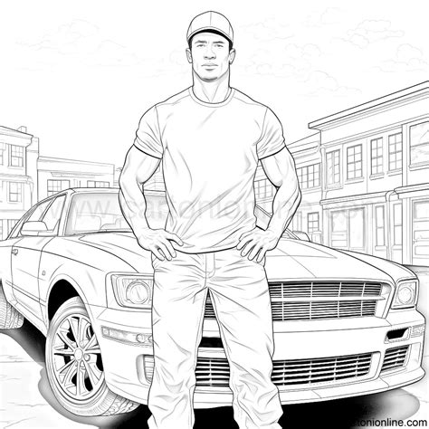 Fast And Furious Coloring Pages Printable