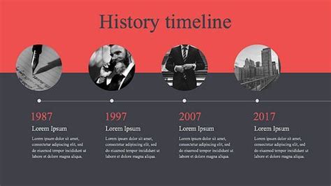 25 Best Free Timeline Templates in PPT, Word, Excel, Google in 2024 | Timeline design ...