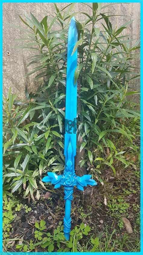 Alicization Blue Rose Sword Sword Art Online Cosplay Print - Etsy