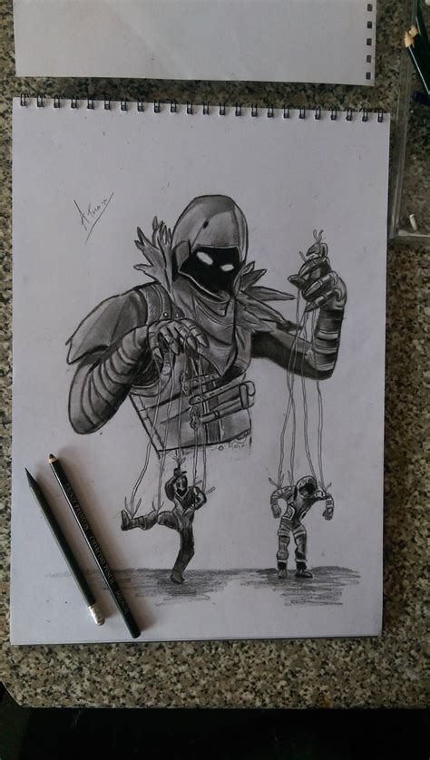 fortnite sketch by alanjthain on DeviantArt