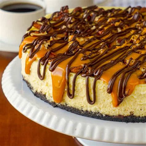 Turtle Cheesecake- pure decadence in a very easy to make recipe!