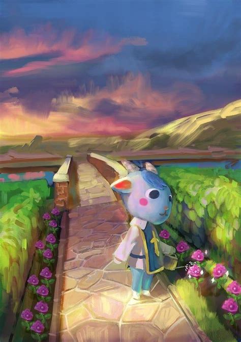 Sherb watering some roses : AnimalCrossing | Animal crossing fan art, Animal crossing game ...