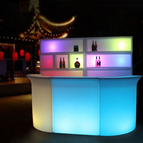 Light up your home bar with our LED furniture products!