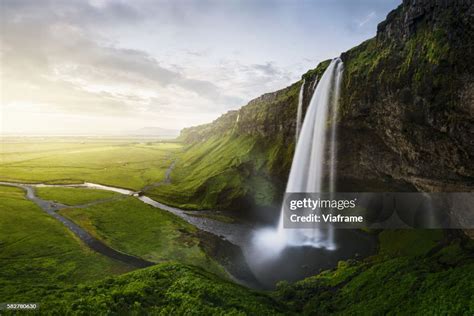 Seljalandsfoss Waterfall High-Res Stock Photo - Getty Images