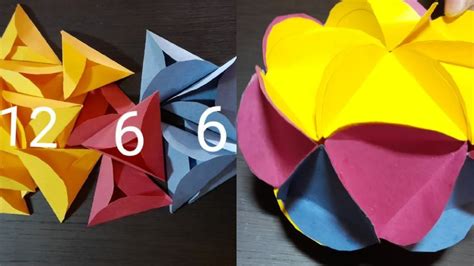 DIY-How To Make Paper Ball For decoration.