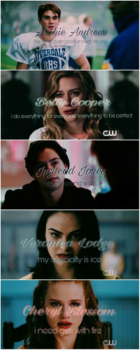 Riverdale Characters + Best Quotes | Riverdale | Pinterest | Characters, Netflix and 13 reasons