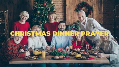 Christmas Dinner Prayer | Christmas Eve Dinner Prayer - YouTube