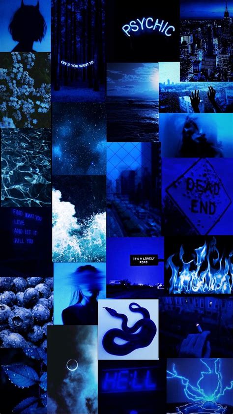 blue aesthetic🌊🖤 | Cool blue wallpaper, Black and blue wallpaper, Blue ...