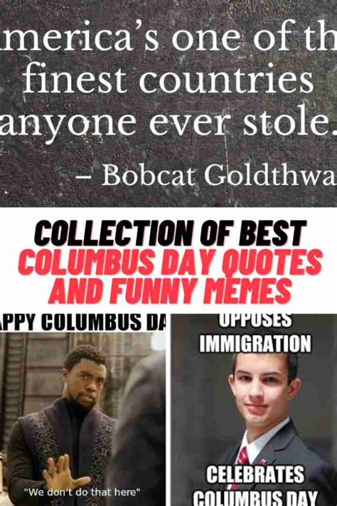 30+ Columbus Day Quotes and Funny Memes 2023