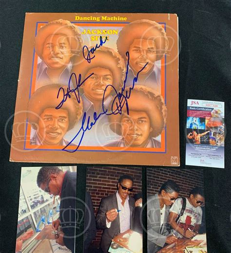 Jackson Five SIgned Album With COA – Jacksons Empire