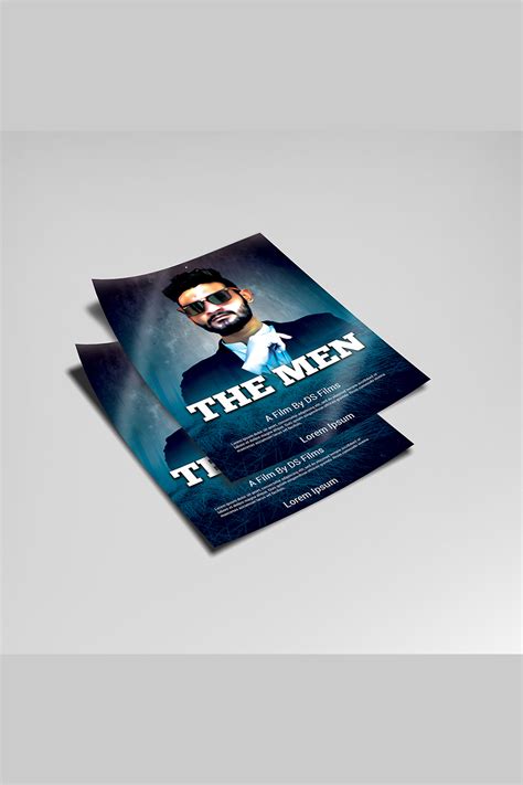 The Men Movie poster design - MasterBundles