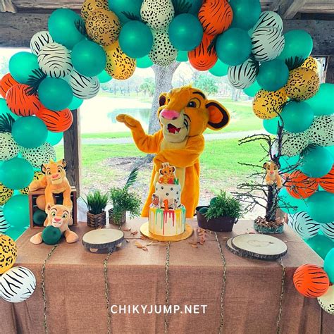 Lion King Birthday Party Decoration - Chikyjump