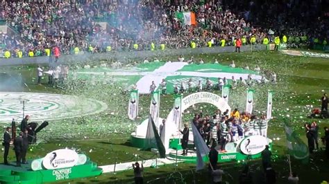 Glasgow Celtic league Champions 2014-2015 - YouTube