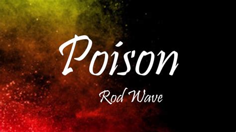 Rod Wave - Poison (Lyrics) - YouTube