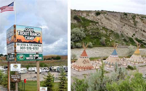 Cody Trout Ranch Camp - RV, Tipi, and Sheep Wagon Camping | Travel Wyoming